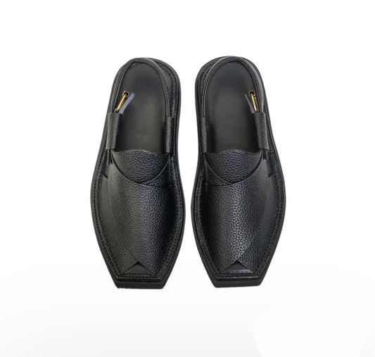 Kaptaan Chappal - Black